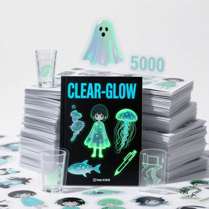 Pegatinas de Luz Nocturna 3D con Logotipo Personalizado, Protección UV, Adhesivo Fuerte, Resistentes al Agua - Product Image 4