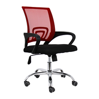 Chaise de bureau ergonomique en maille noire, économique, pour la maison et le bureau (vente en gros)