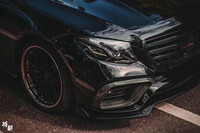 Suku Cadang Otomatis untuk Mercedes E-class W238 E300 E63 Kit Bodi W238 Coupe Upgrade Bra-Gaya Depan Scoop Diffuser Spoiler Kit Bodi