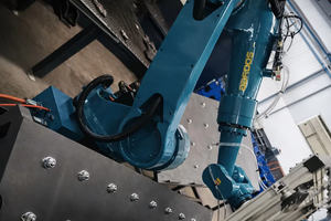 Bras de robot industriel Sooyee SYB27180A à 6 axes, moteur servo-électrique, charge utile de 180 kg, portée de 2720 mm pour la manutention et le palettisation lourds - Product Image 3