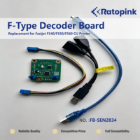 Carte décodeur de type F Ratopink FB-SEN2834, remplacement pour imprimante CIJ Fastjet F540/F550/F560