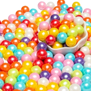 Factory Sale Various Widely Used Edible <strong>Gold</strong> Sugar <strong>Cake</strong> <strong>Sprinkles</strong> Pink Pearl Sweet Ice Cream Certified Halal Bulk Bottle Bag - Product Image 1