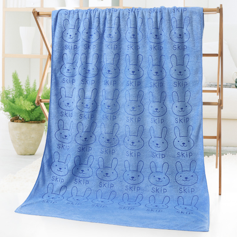 Tête de lapin bleu