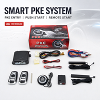 Universal Cae Alarm PKE Bouton poussoir Start Stop Engine Keyless Entry System Remote Automotive Lock Unlock Device