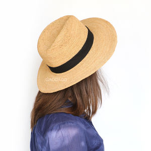 New Summer Breathable for High Quality White Women's for Adults <strong>Personalised</strong> Women's Beach <strong>Hat</strong> Men Panama <strong>Hat</strong> <strong>Straw</strong> <strong>Hats</strong> - Product Image 5