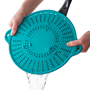 Protecteur de graisse rond en silicone multi-usages pour la cuisine, l'huile alimentaire. - Product Image 3