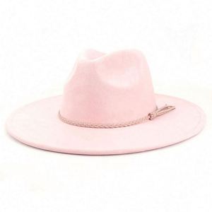 Chapeaux Fedora Vintage de Haute Qualité à Large Bord pour Vente en Gros, Chapeaux de Cowboy Western en Feutre pour Cowgirl, Pêche et Fêtes - Product Image 5