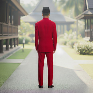 Baju Melayu Teluk Belanga Exclusif en Coton Infroissable, Style Décontracté Automne Femme 2025 – Prix Direct Usine, Partenaire de Chaîne d'Approvisionnement Fiable - Product Image 3