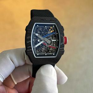 <span class=keywords><strong>2026</strong></span>年新作 67-02 カーボンファイバー 高級メンズ機械式腕時計 ホロウデザイン ファッション ウルトラシンウォッチ - Product Image 2