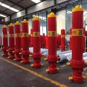 Customized OEM ODM Long Stroke Multistage Front-end FE FEE FC Telescopic Hydraulic Tipping Cylinder For Trailer