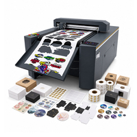 Cortadora de Cama Plana de Doble Cabezal con Alimentación por Rollo Purcell FCR6090 para PET, PVC, Cartón, Troquelado y Plotter Digital de Corte de Papel