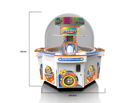 Machine de jeu interactive parent-enfant Rotating Planet, à couple automatique, vente directe usine, cadeau