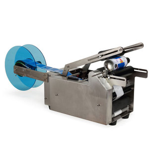 Machine d'étiquetage semi-automatique MT50 pour bouteilles rondes avec codeur pour bocaux en verre, flacons et boîtes de conserve - Product Image 6