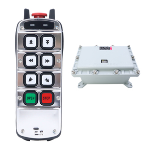 Télécommande de grue radio industrielle à double vitesse à 6 canaux avec récepteur à code fixe Tendances mondiales - Product Image 1