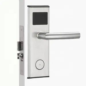 High Quality Cheap Stainless Steel Hotel Lock With Free Software Smart Card Hotel Door Lock