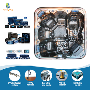 Balboa Akrilik Açık Hava Spa Küveti Lüks Jakuzili Spa Küvetleri 5 Kişilik Jakuzi ile Yeni Tasarım - Product Image 2