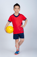Soccer Team Football Jersey Men's Custom Printed LOGO Short Adult Kids Training Team Shirt