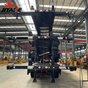 <span class=keywords><strong>Semirremolque</strong></span> Portacontenedores de Acero de 40 pies SINOTRUK, Remolque Esquelético Hidráulico Automatizado para Transporte, Capacidad de Carga >30000 kg, <span class=keywords><strong>Eje</strong></span> de 13 Toneladas - Product Image 2