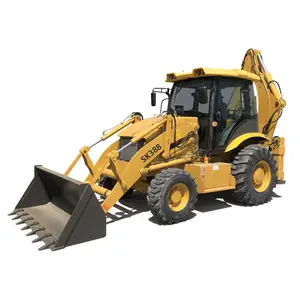 Factory supply Backhoe Loader WZ40-28 Rotate Telescopic Handler Telehandler wheel Backhoe Loader With different Attachments