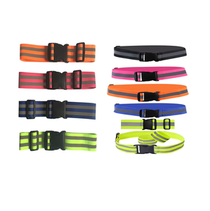 Personalizado Hi Vis ajustable deporte al aire libre equipo de seguridad reflectante elástico Cinturón correa para correr entrenamiento ciclismo caminar - Product Image 3