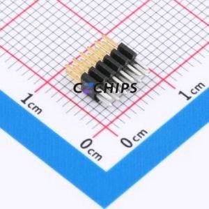 20021111-00012T4LF Pin Header Through hole Component (THT),P=1.27mm Connector 1.27mm 1.27mm Pin Header Through Hole - Product Image 1