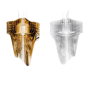 Nuevo diseño de lujo creativo nórdico madera colgante luces E27 Led lámpara colgante lineal araña - Product Image 3