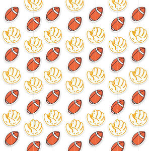 Décorations de fête sportive, fournitures de fête sur le thème du sport, décorations murales et de plafond en papier pour <span class=keywords><strong>anniversaire</strong></span>, spirales suspendues pour garçons, enfants, hommes - Product Image 6