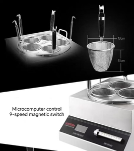 Équipement de cuisine commerciale Contrôle automatique de la température à 5 réservoirs Dispositif de cuisson des pâtes Cuisson simultanée de cinq nouilles - Product Image 5