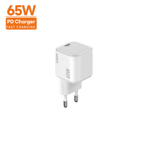อะแดปเตอร์ชาร์จ Vina หัวปลั๊ก EU รองรับ PD USB-C 65W GaN ชาร์จเร็ว PD 3.0 ได้รับการรับรองมาตรฐาน CE ทั่วโลก ใช้ได้กับรถยนต์ เสียบแล้วใช้งานได้ทันที ประหยัดพื้นที่ สำหรับ <span class=keywords><strong>Vivo</strong></span> - Product Image 5