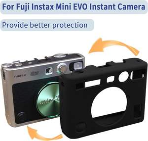 <span class=keywords><strong>Mini</strong></span> <span class=keywords><strong>EVO</strong></span> Vente en gros Étui pour appareil photo en silicone Caoutchouc souple Étui léger pour appareil photo instantané <span class=keywords><strong>Instax</strong></span> <span class=keywords><strong>Mini</strong></span> <span class=keywords><strong>Evo</strong></span> - Product Image 5