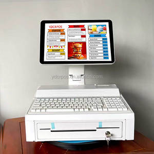 Terminal Punto de Venta Todo en Uno con Pantalla Táctil de 15.6 Pulgadas, Caja Registradora con Impresora, Teclado y Caja para Pequeñas Empresas - Product Image 5