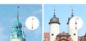 Ornamento da Giardino in Rame a Forma di Gallo Vintage, Indicatore di Direzione del Vento, Vane Meteorologico - Product Image 5