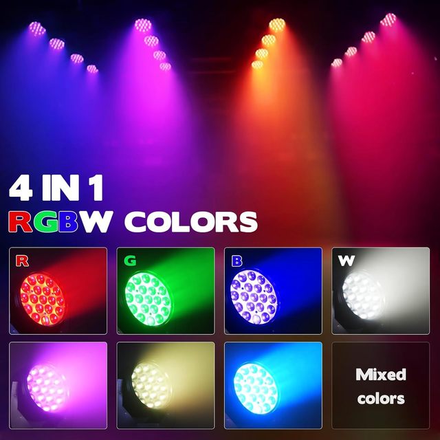RGBW Led Wash 19x15W Moving Head Light