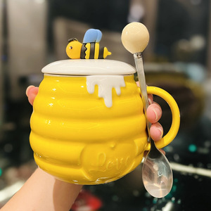 Botu Creative <strong>Bee</strong> Milk <strong>Mug</strong> Cup for Coffee Cups Free Shipping Cute <strong>Mugs</strong> Original Breakfast Cups Ceramics &amp; Pottery Christmas Tea - Product Image 1
