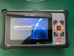 Mini OTDR FTTH 850/1300/1310/1550/1625/1650nm 100km avec écran tactile 4,<span class=keywords><strong>3</strong></span> pouces, testeur de fibre optique PON OPM VFL pour réseau FTTx - Product Image 2