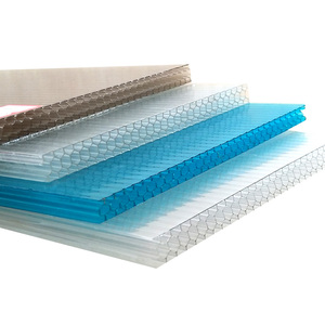 Tác Động Cao Kháng 4/<span class=keywords><strong>6</strong></span>/8/10 Mét UV Coating Nhựa <span class=keywords><strong>Polycarbonate</strong></span> PC Multiwall <span class=keywords><strong>Hollow</strong></span> Tấm Lợp Cho Nhà Kính - Product Image 6