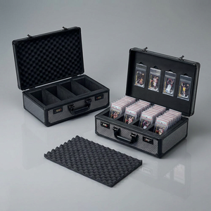Maletín Portátil Personalizado de Aluminio con 4 Filas para Almacenamiento de Tarjetas Graduadas por PSA, BGS, CGC, SGC - Product Image 3