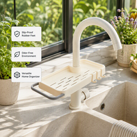 Organisateur de Robinet Minimaliste Multifonctionnel pour Évier de Cuisine – Gain de Place