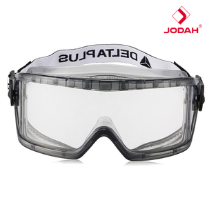 Lunettes de sécurité panoramiques anti-rayures JODAH GALERVI, verres en PVC, construction en polycarbonate à monture intégrale, protection contre la poussière, compactes - Product Image 5