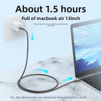 Câble de charge rapide tressé en métal PD 100W avec connecteurs Type-C, résistant aux animaux (chats et chiens), compatible avec les appareils Android et iOS