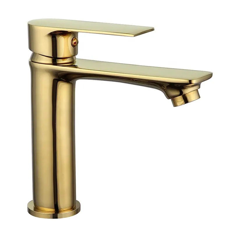 洗面器ミキサー真鍮ボディ表面ゴールド浴室蛇口優れた水栓ブランド衛生蛇口