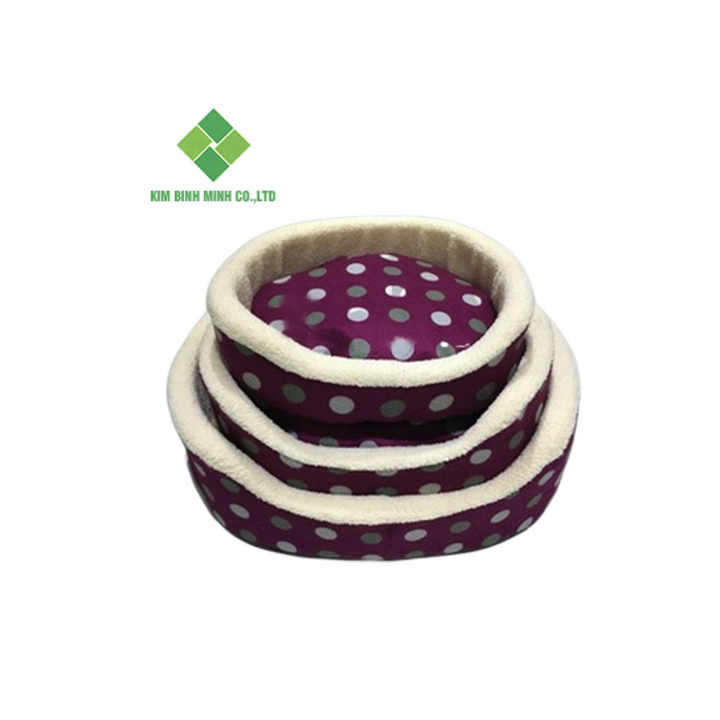 Best Price Premium Washable Luxury Plush Dog Bed Factory Supply Fluffy Pets Sleeping Mat from Vietnam