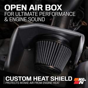 Sistema de Admisió<span class=keywords><strong>n</strong></span> de Aire Frío <span class=keywords><strong>K</strong></span>&<span class=keywords><strong>N</strong></span> Nuevo, <span class=keywords><strong>Filtro</strong></span> de Aire de Flujo Seco, para Tacoma 2016-2023, Motor 1.6L, 1 Año de Garantía, Ajuste Universal, OE 30-9039 - Product Image 6