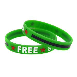 Logotipo personalizado Color Tamaño Promocional Silicona <span class=keywords><strong>Debossed</strong></span> Pulsera de silicona personalizada - Product Image 2