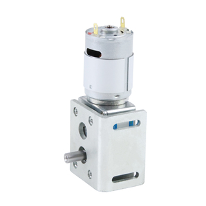 มอเตอร์เกียร์หนอน DC เพลารูปตัว D ขนาด84มม. พร้อมฟังก์ชันล็อคตัวเองสำหรับหุ่นยนต์เครื่องบินโมเดลและตัวหนีบตุ๊กตา - Product Image 5