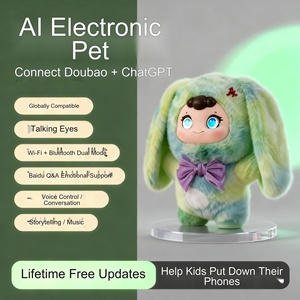 Grand <span class=keywords><strong>robot</strong></span> éducatif en peluche avec assistant vocal, chansons interactives et jeux éducatifs pour enfants - Product Image 4