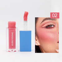 On The Glow Mineral Cream Blush Stick Dewy Natural Silky Smooth Red Pink Orange Color pour le visage