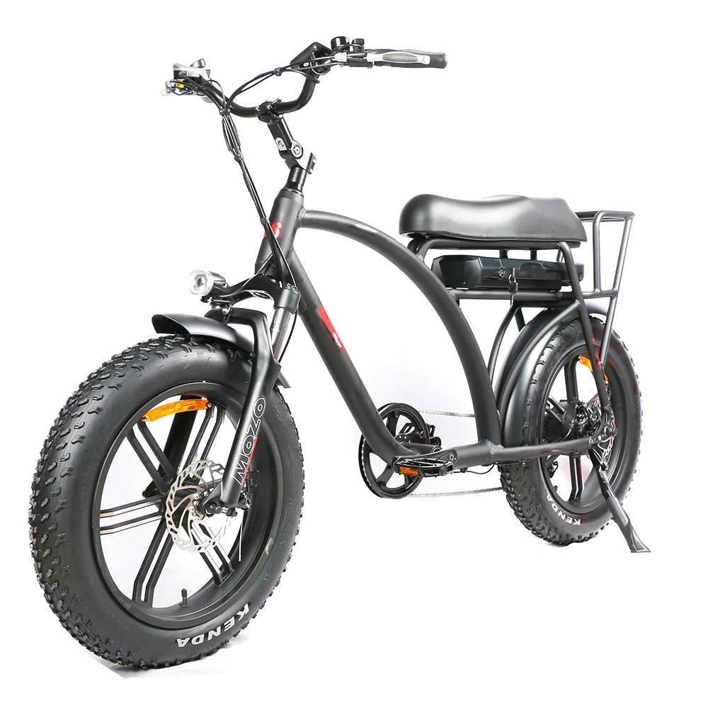 48V 20ah 배터리 전기 자전거 지방 타이어 ebike 떨어져 도로 20*4 타이어 지방 e 자전거 500w bafang 리어 허브 모터 사이클