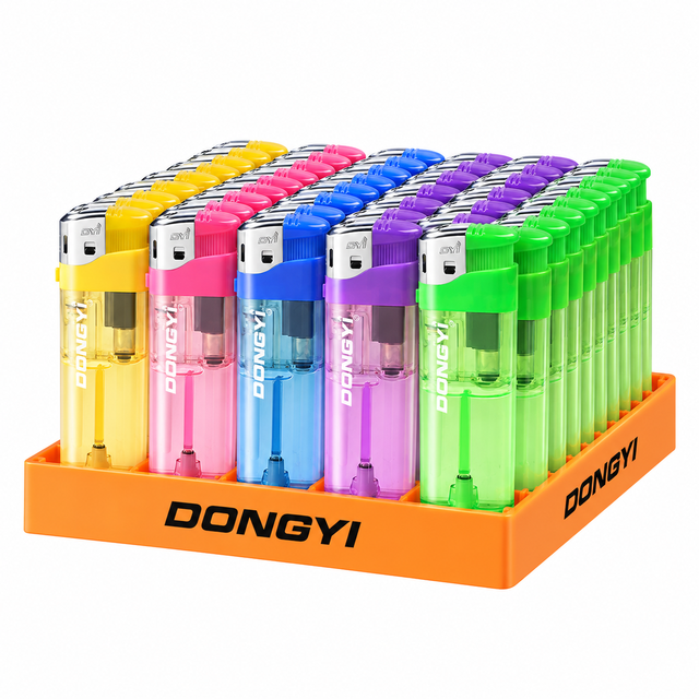 Cigarette Lighter Transparent Colors Lighter for Cigarette Variety of Colors Available  High Quality Lighter Manufacturer