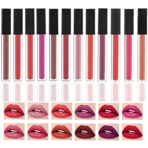 Rouge à lèvres mat 24 couleurs, faible MOQ, sans logo, marque privée, maquillage longue tenue, imperméable, rouge à lèvres nude velours, rouge à lèvres liquide mat - Product Image 2